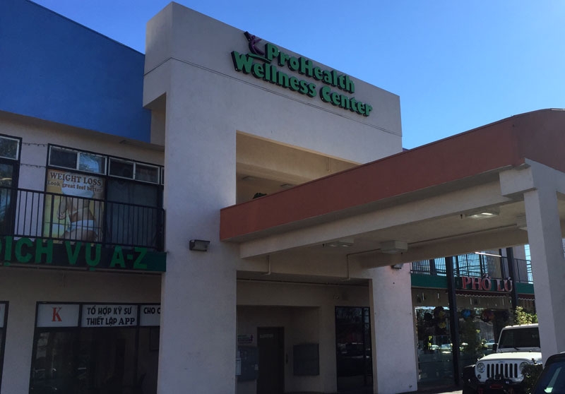 ProHealth Wellness Center Little Saigon Massage Garden Grove 92843