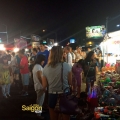 Asian Garden Night Market Crowd