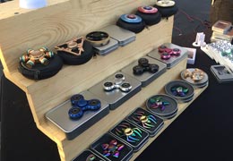 Fancy fidget spinners