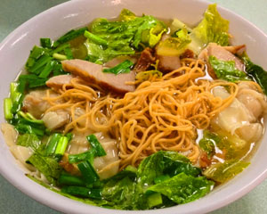 Mi egg noodle soup